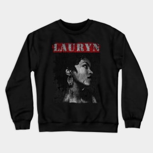 TEXTURE ART - Lauryn Hill Queen Crewneck Sweatshirt